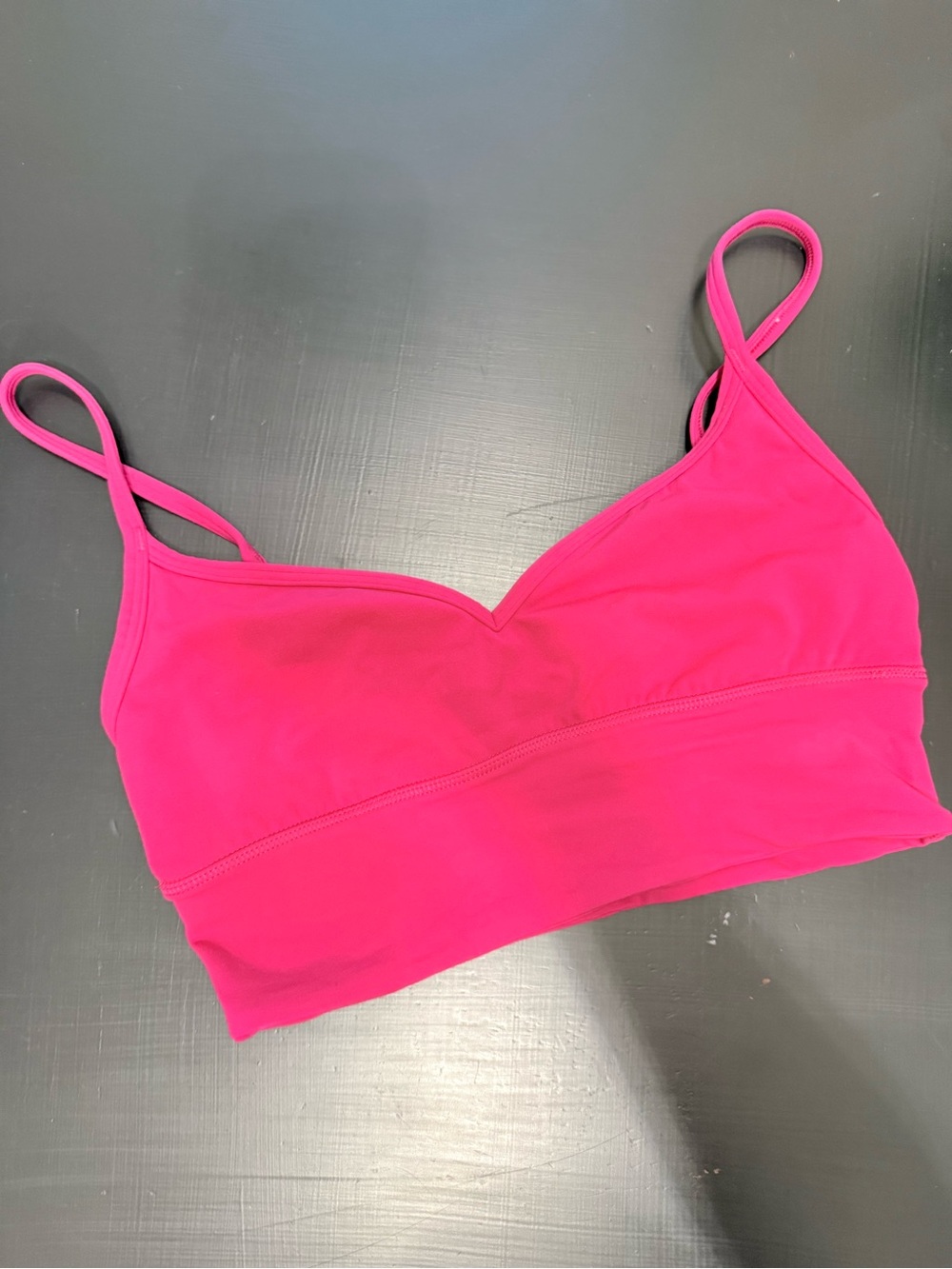 Lululemon Align Sweetheart Hot Pink Seamless Bra